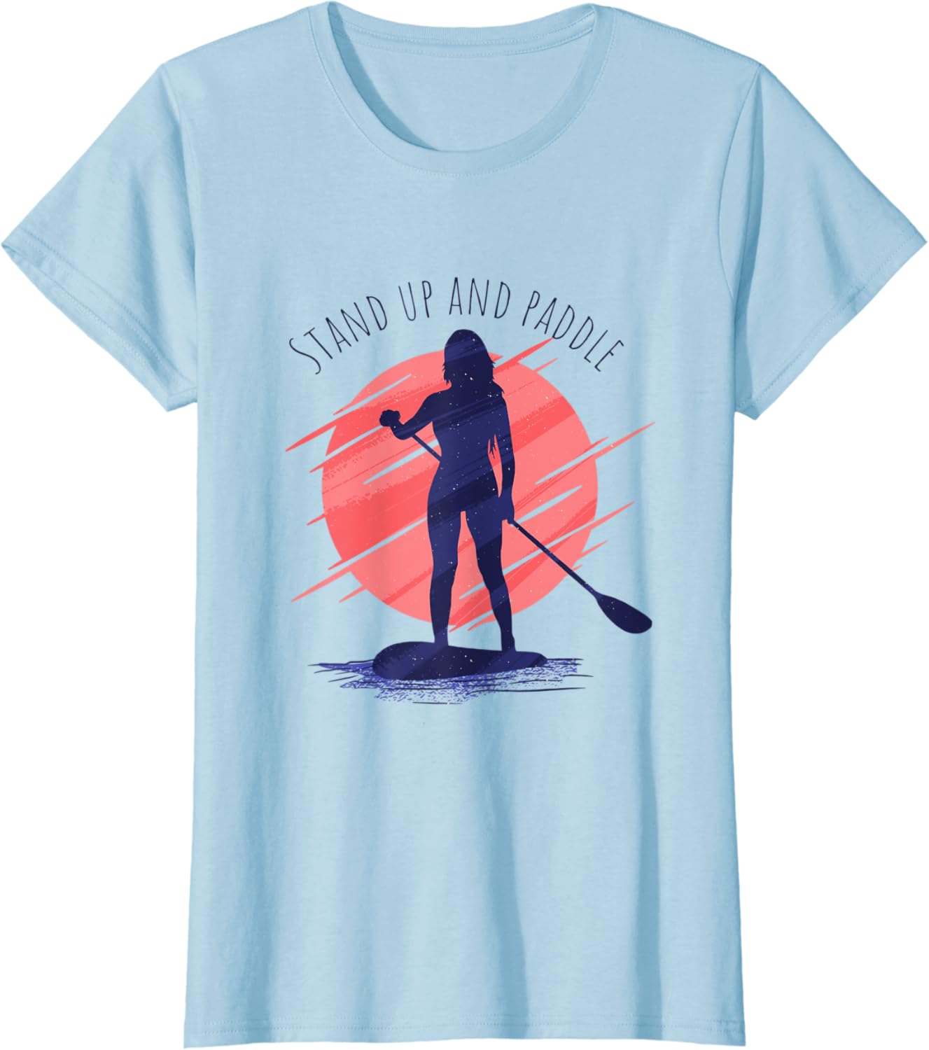 Damen Cooles SUP Stand Up Paddling Paddle TShirt Amazon.de Bekleidung